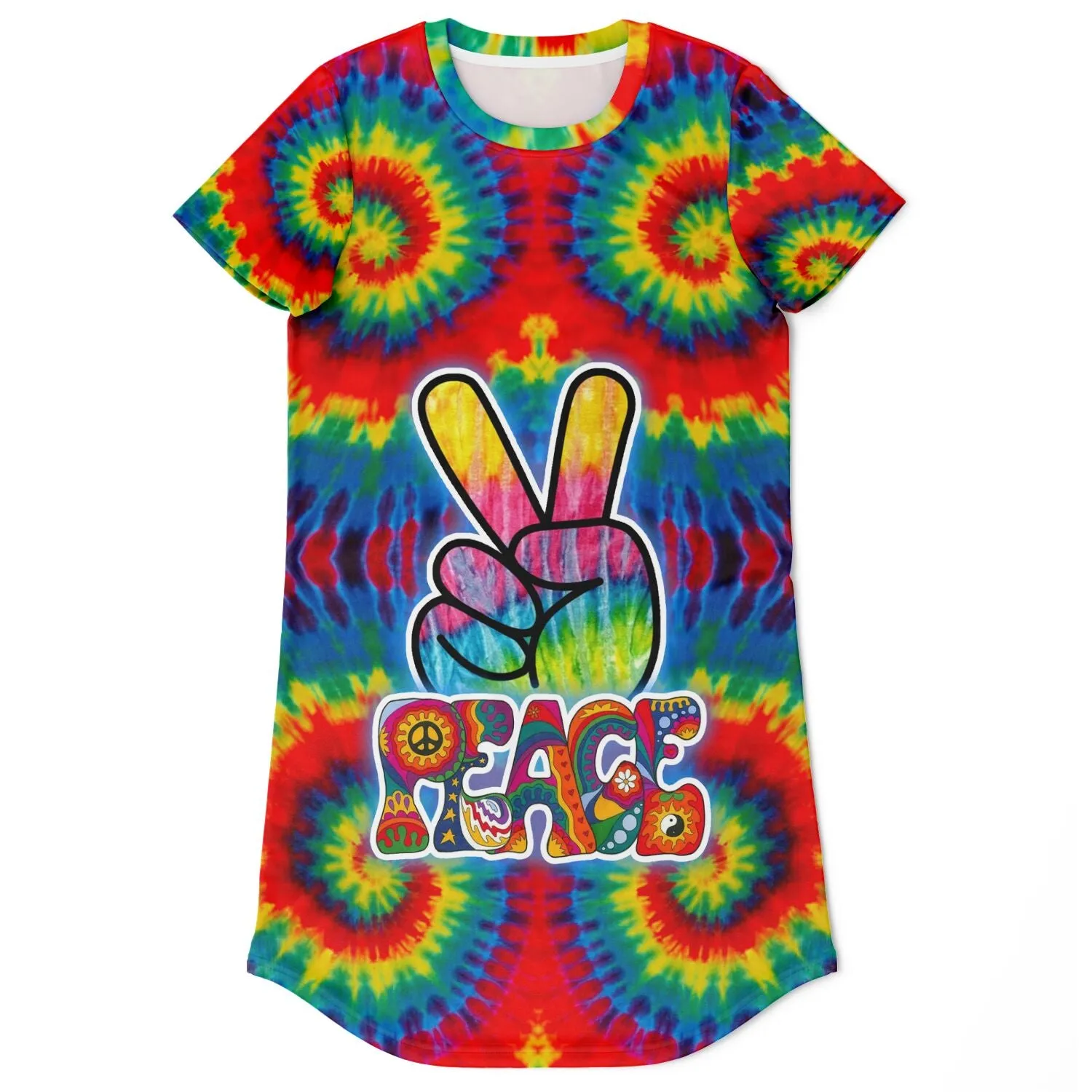 Peace T-Shirt Dress