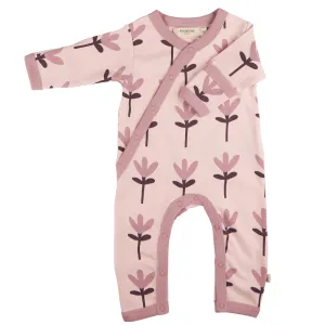 Pigeon Organics Pink Kimono, tulip print