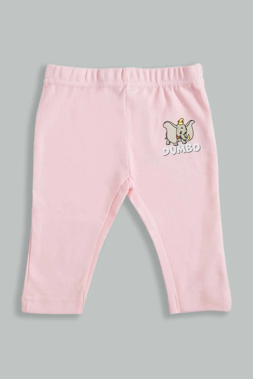 Pink Dumbo Gift Set For Babies (4 Piece)