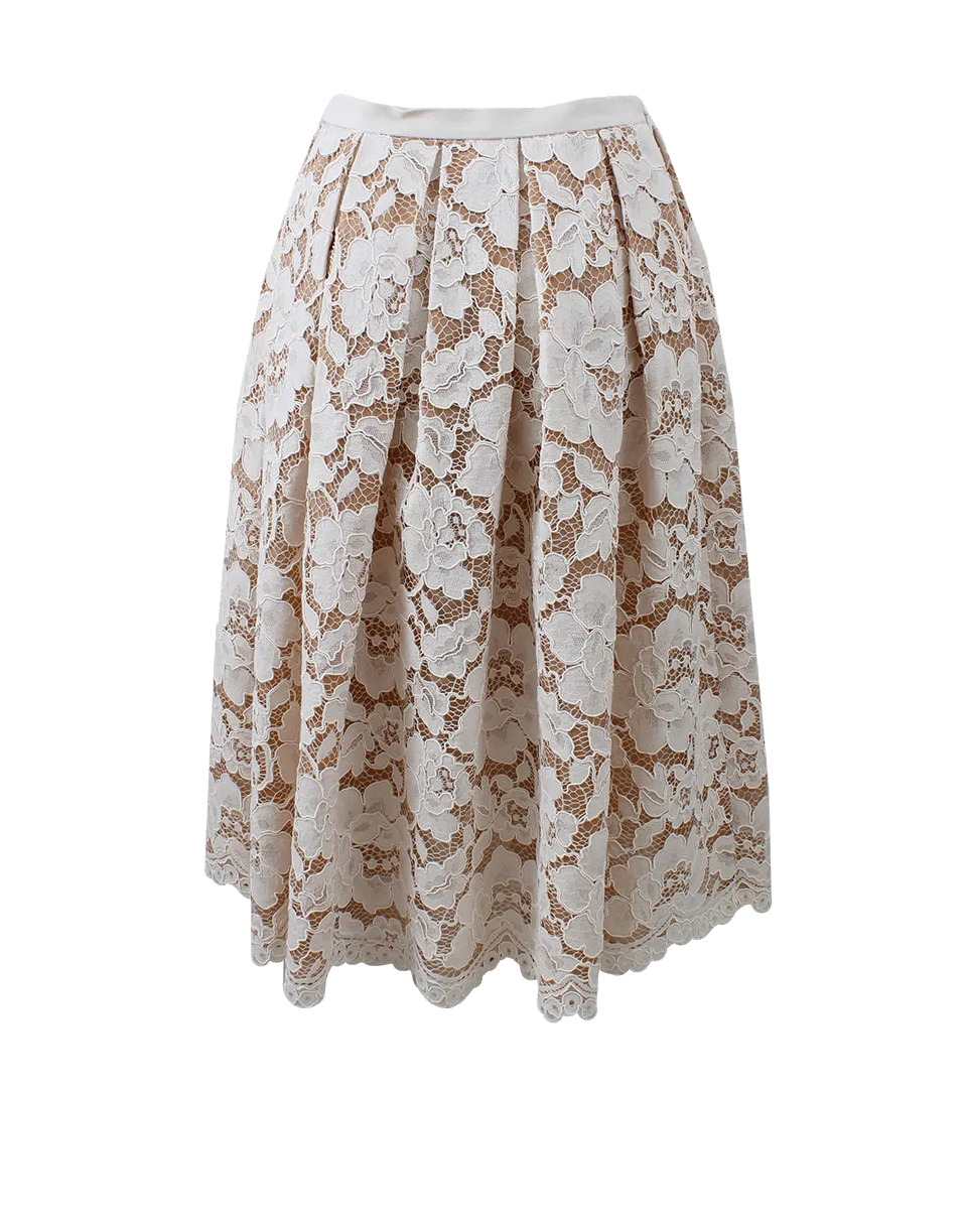 Pleated Dance Skirt