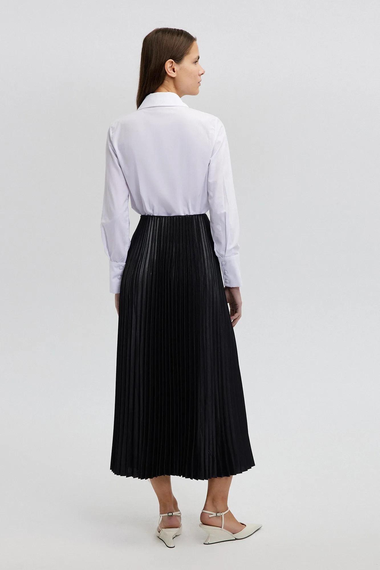 PLEATED SKIRT