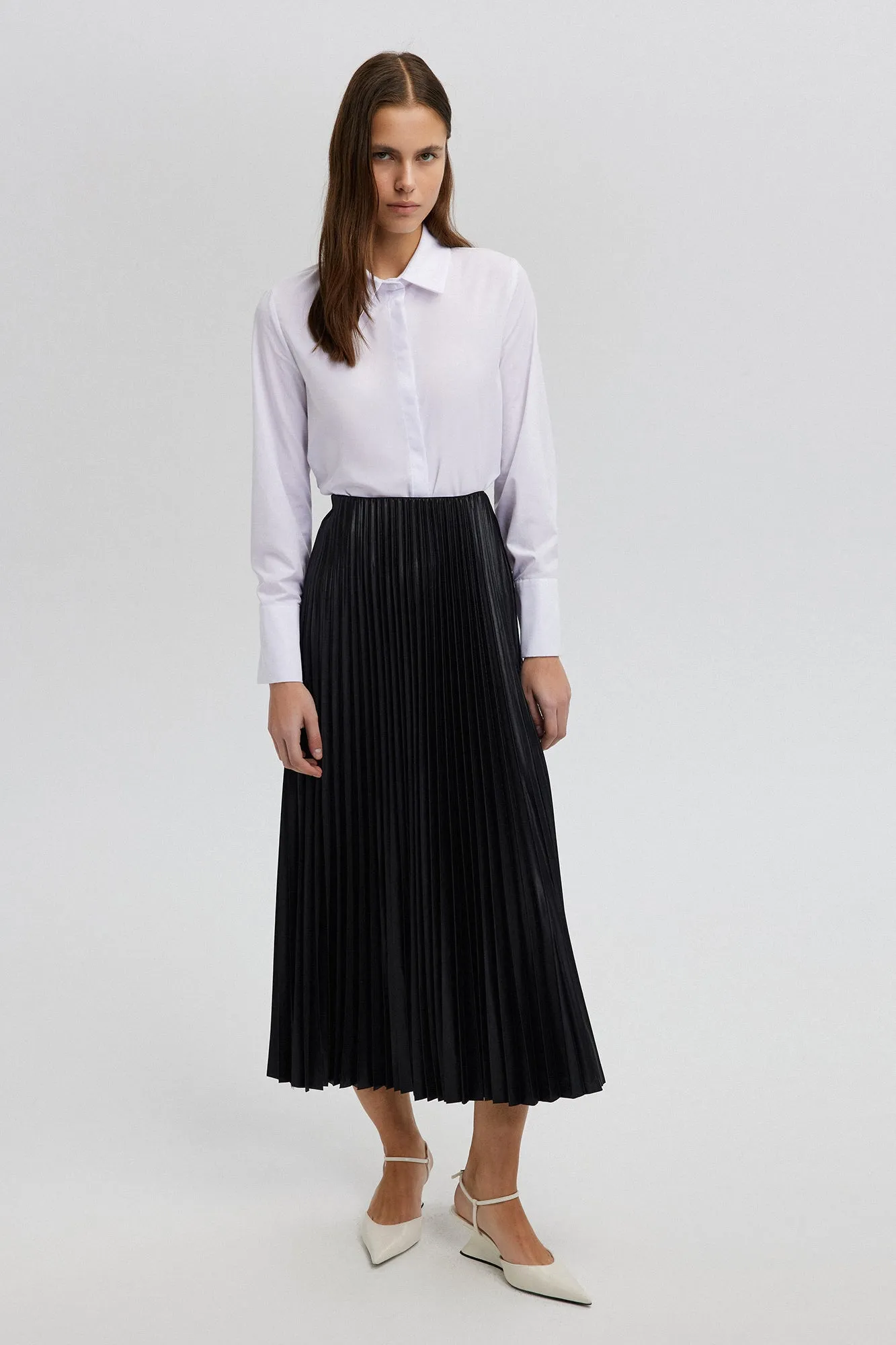 PLEATED SKIRT