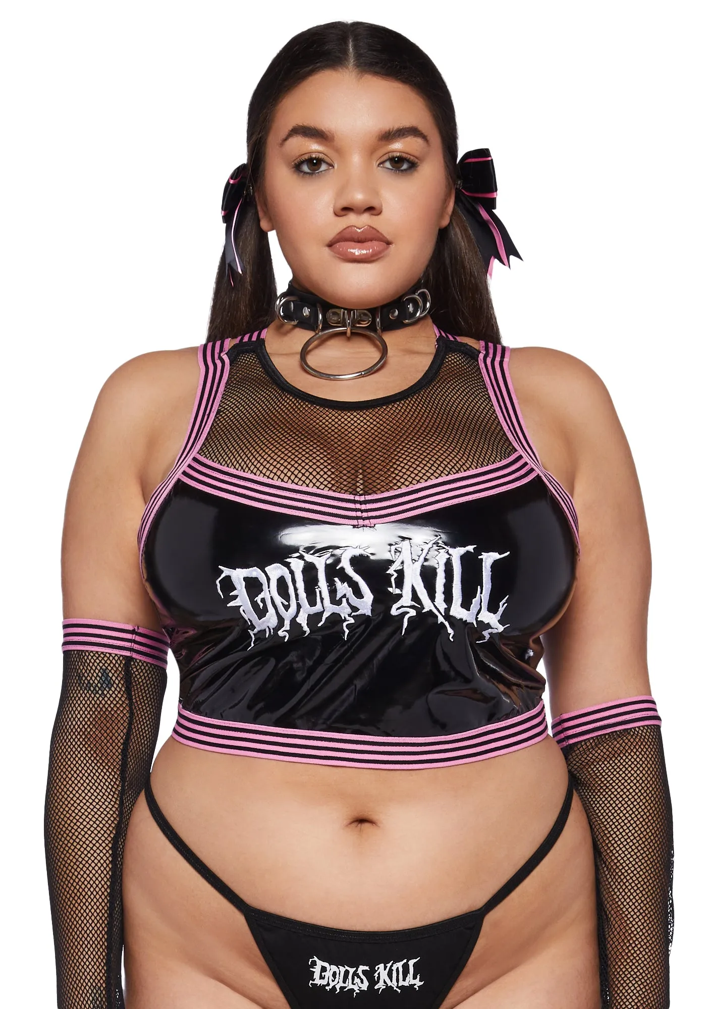 Plus Dolls Kill Influencer Cheerleader Set