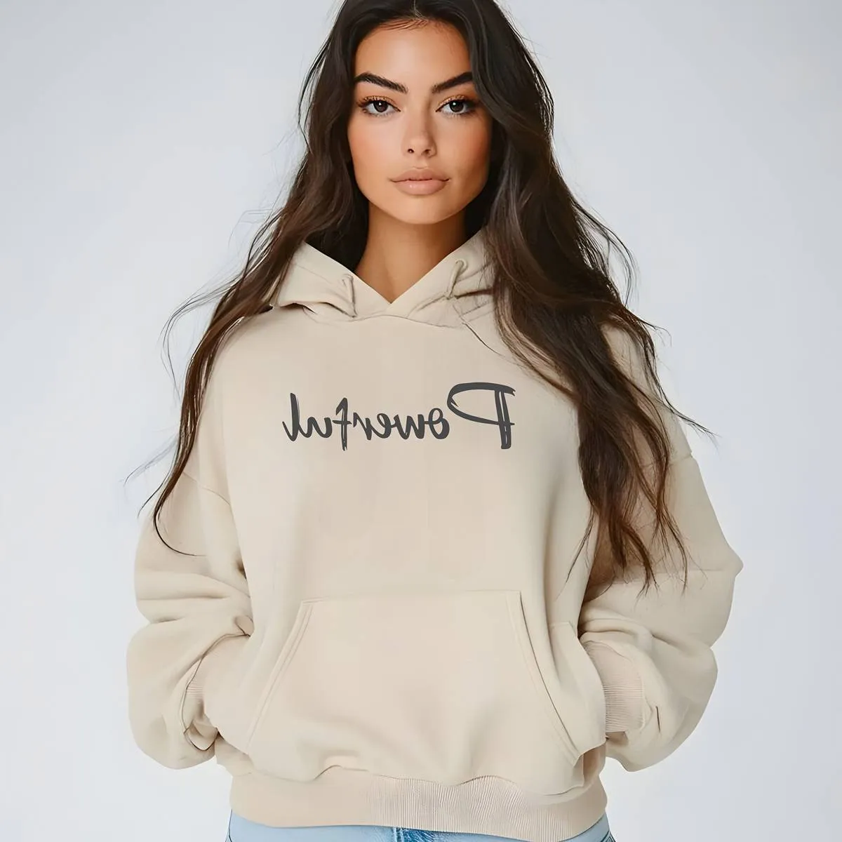 Powerful Mirror Motivation Hoodie