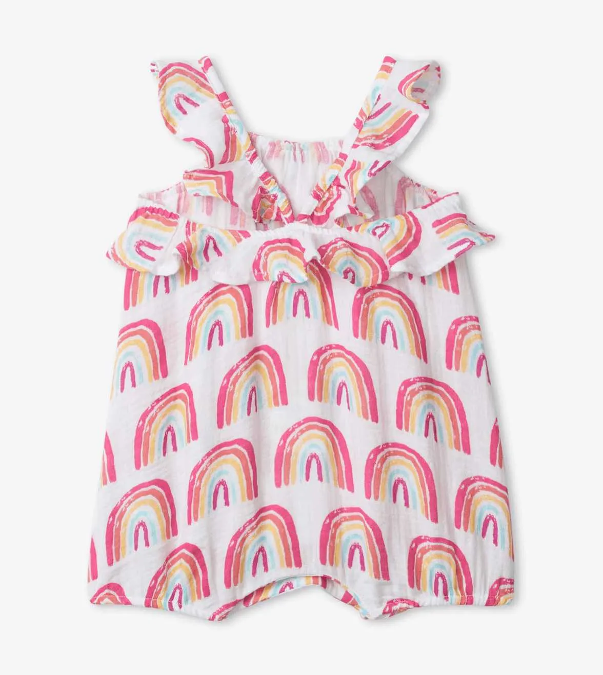 Pretty Rainbows Baby Bubble Romper | Hatley