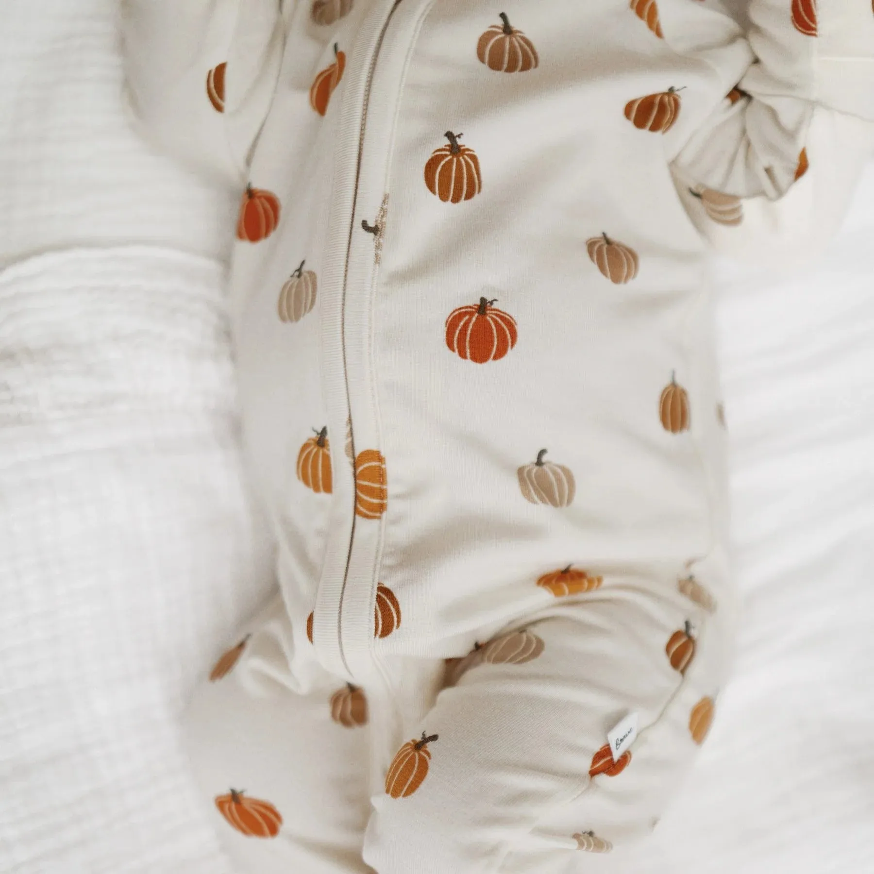 Pumpkins Zip Romper