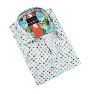 Rainbow Dot Short Sleeve Shirt