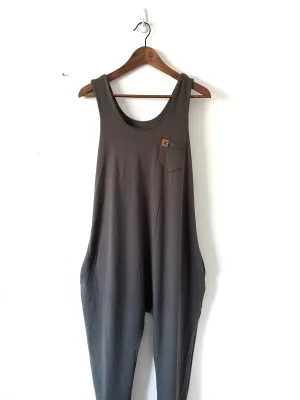 Raven Bamboo Tank Romper L -> XXXL ONLY