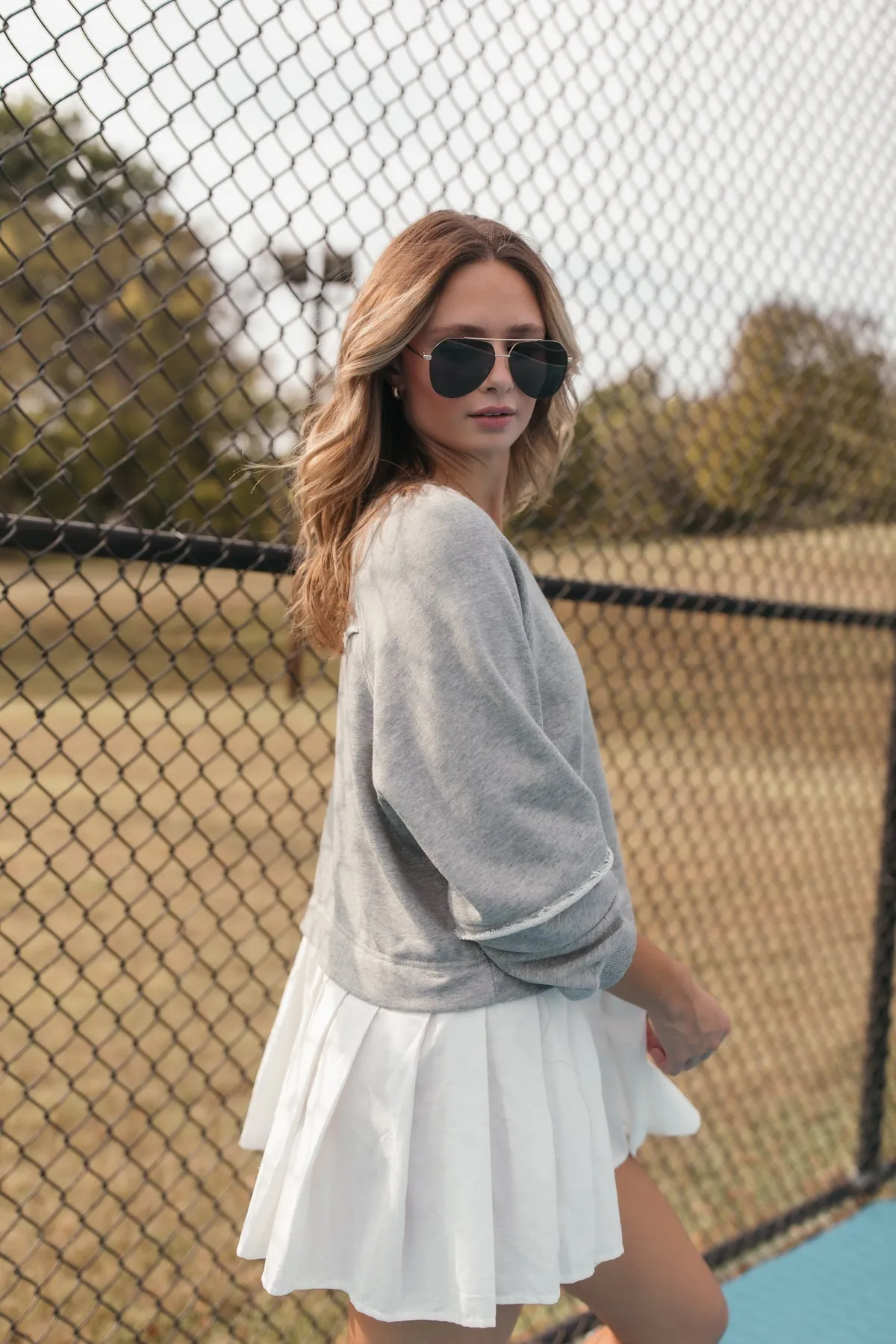 Reese Layered Sweatshirt Dress