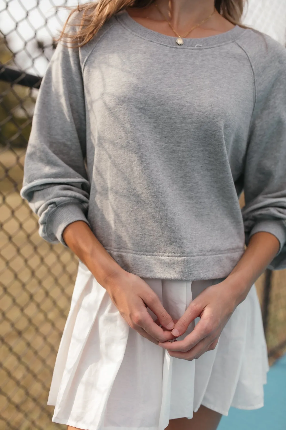 Reese Layered Sweatshirt Dress