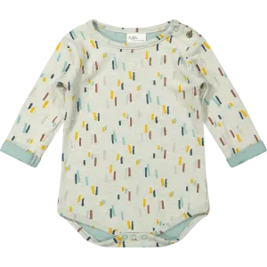 Riffle Amsterdam - Organic Long Sleeve Bodysuit - Confetti