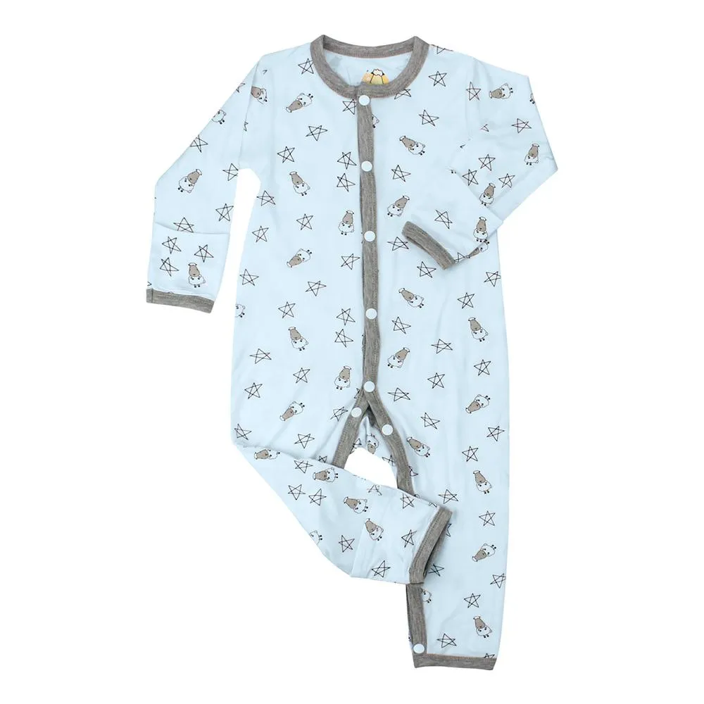 Romper Blue Small Star & Sheepz