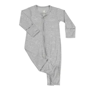 Romper Zip Sweet Dreams Baa Baa Grey