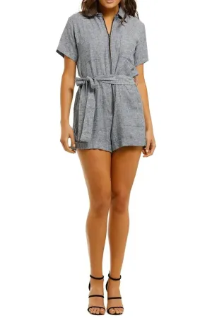 Ronnie Romper - Chambray