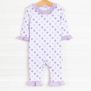 Rylie Romper, Purple Dot