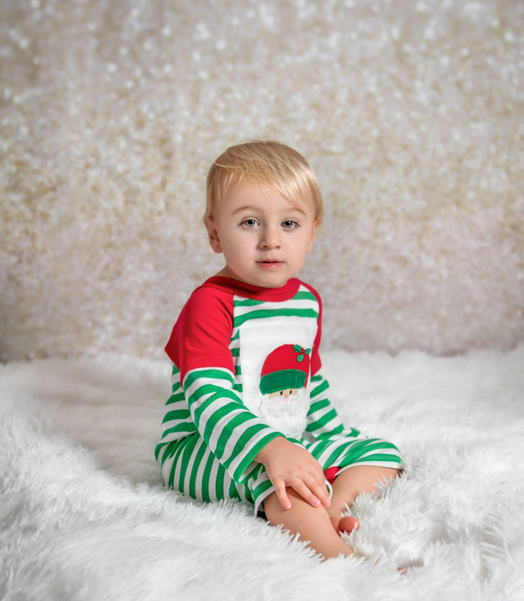 Santa'S Helper Boy Romper