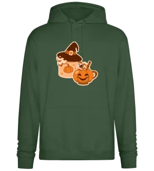 Scary Pumpkin Spice Design - Premium Essential Unisex Hoodie