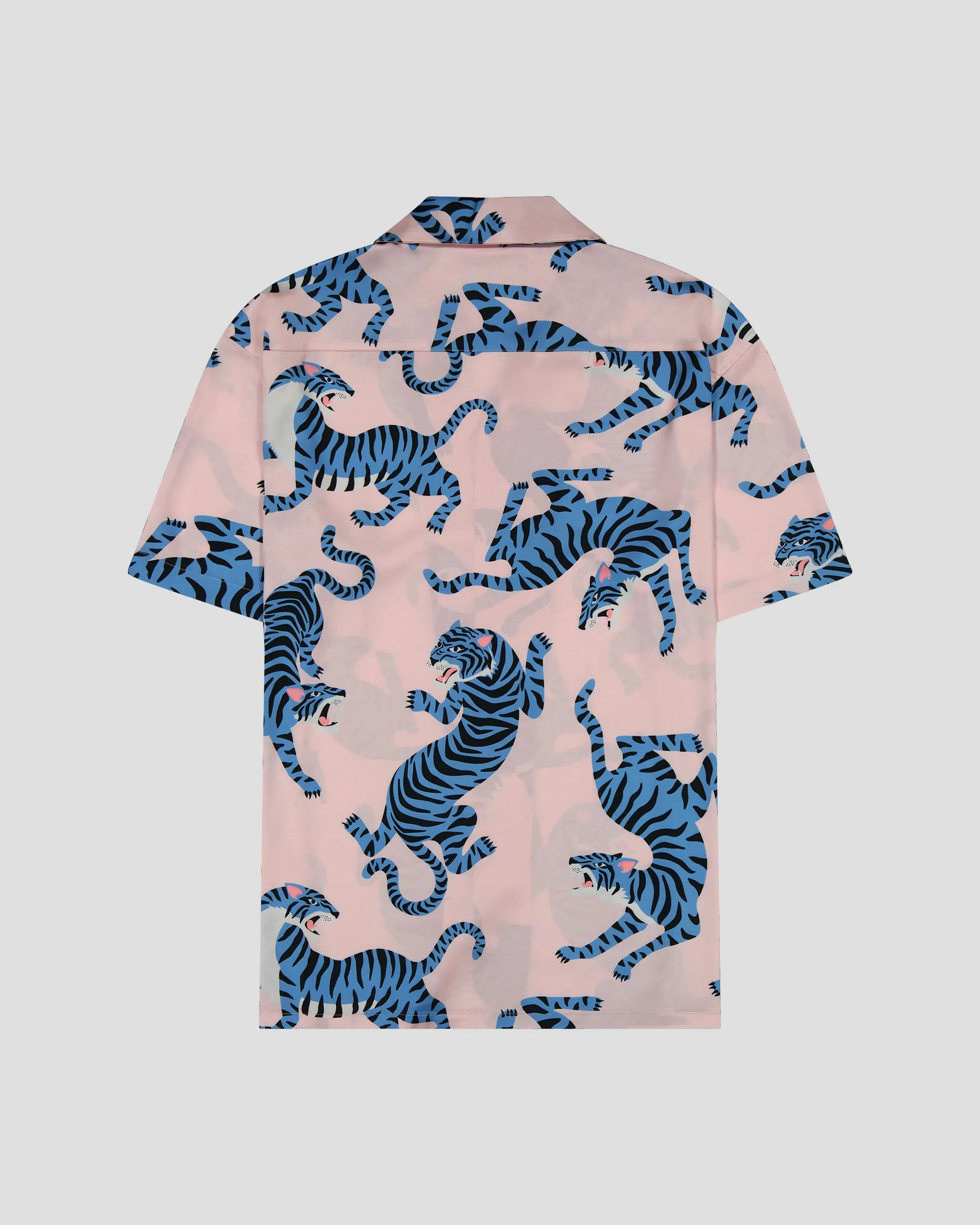 SG Camp Collar Shirt - Pink Tiger