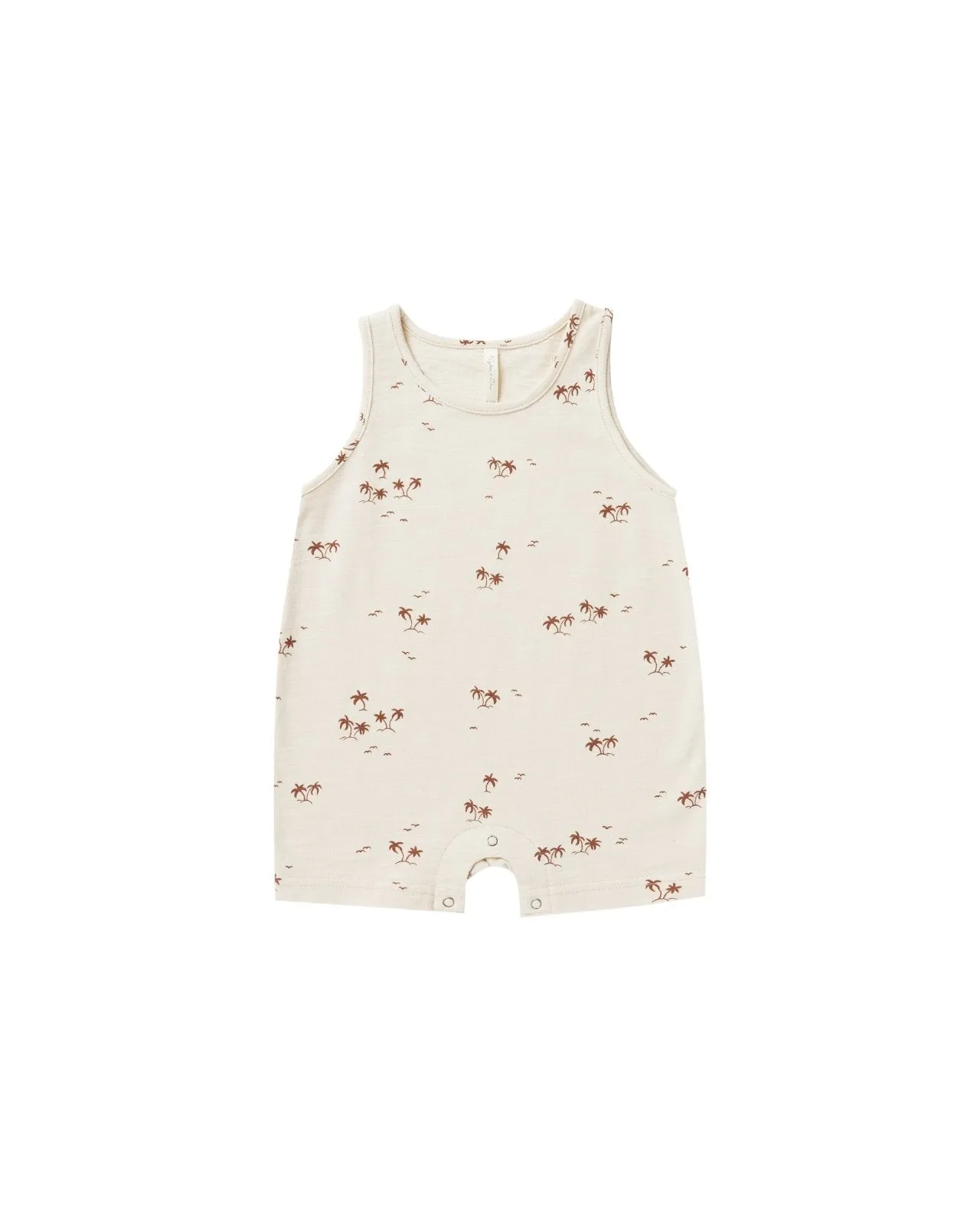 Sleeveless Romper | Palms (*LAST ONE* 2/3y)