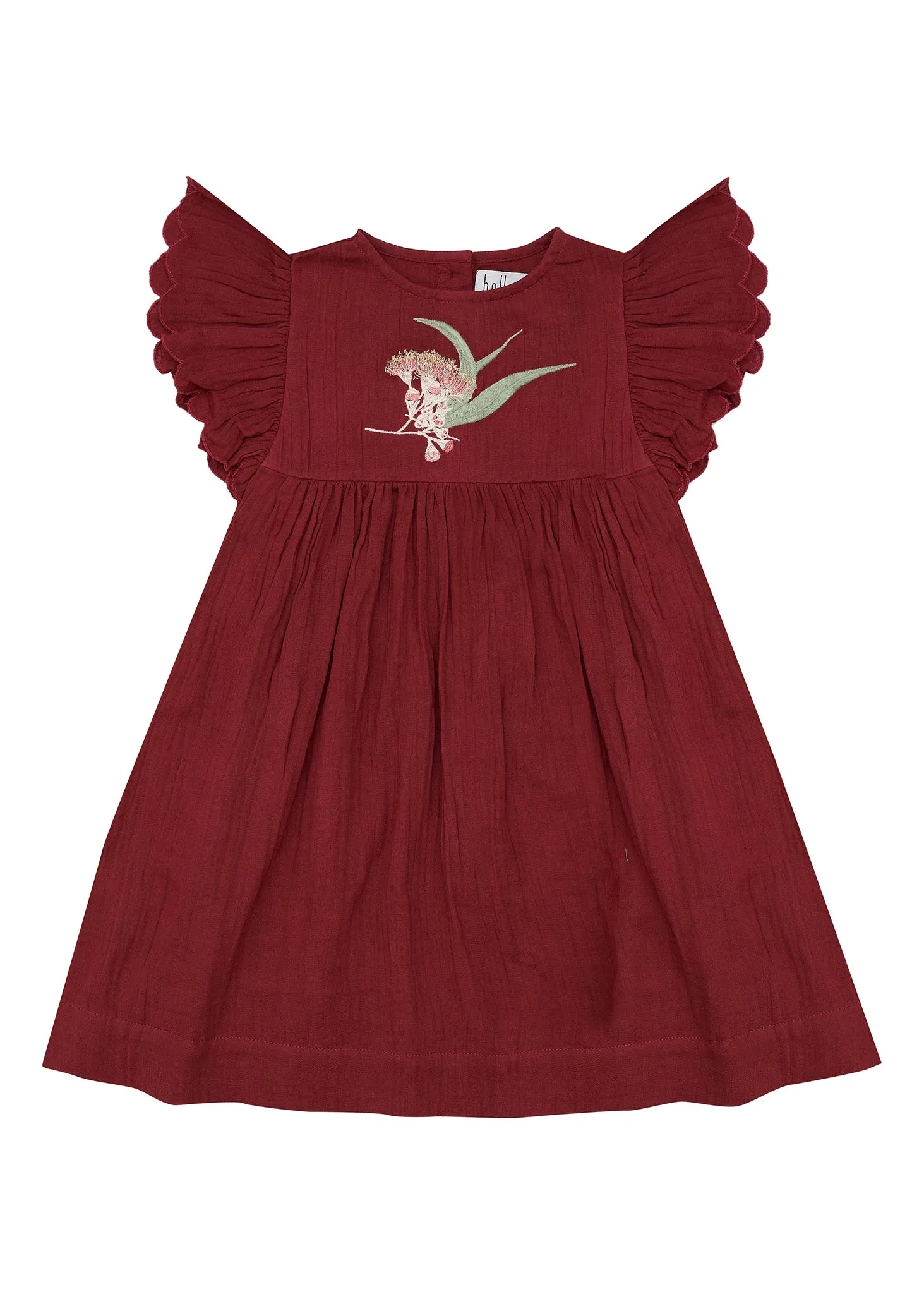 Sleigh Ride Dress - Cherry Glaze