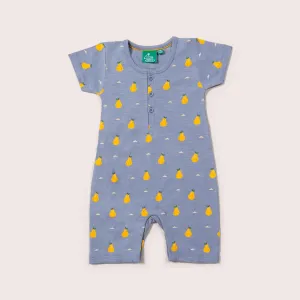 Sunshine Pear Organic Summer Romper