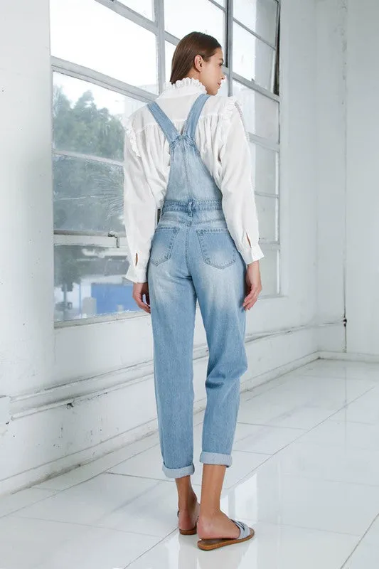 Taryn Denim Overalls