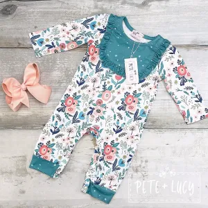 Teagan floral Romper