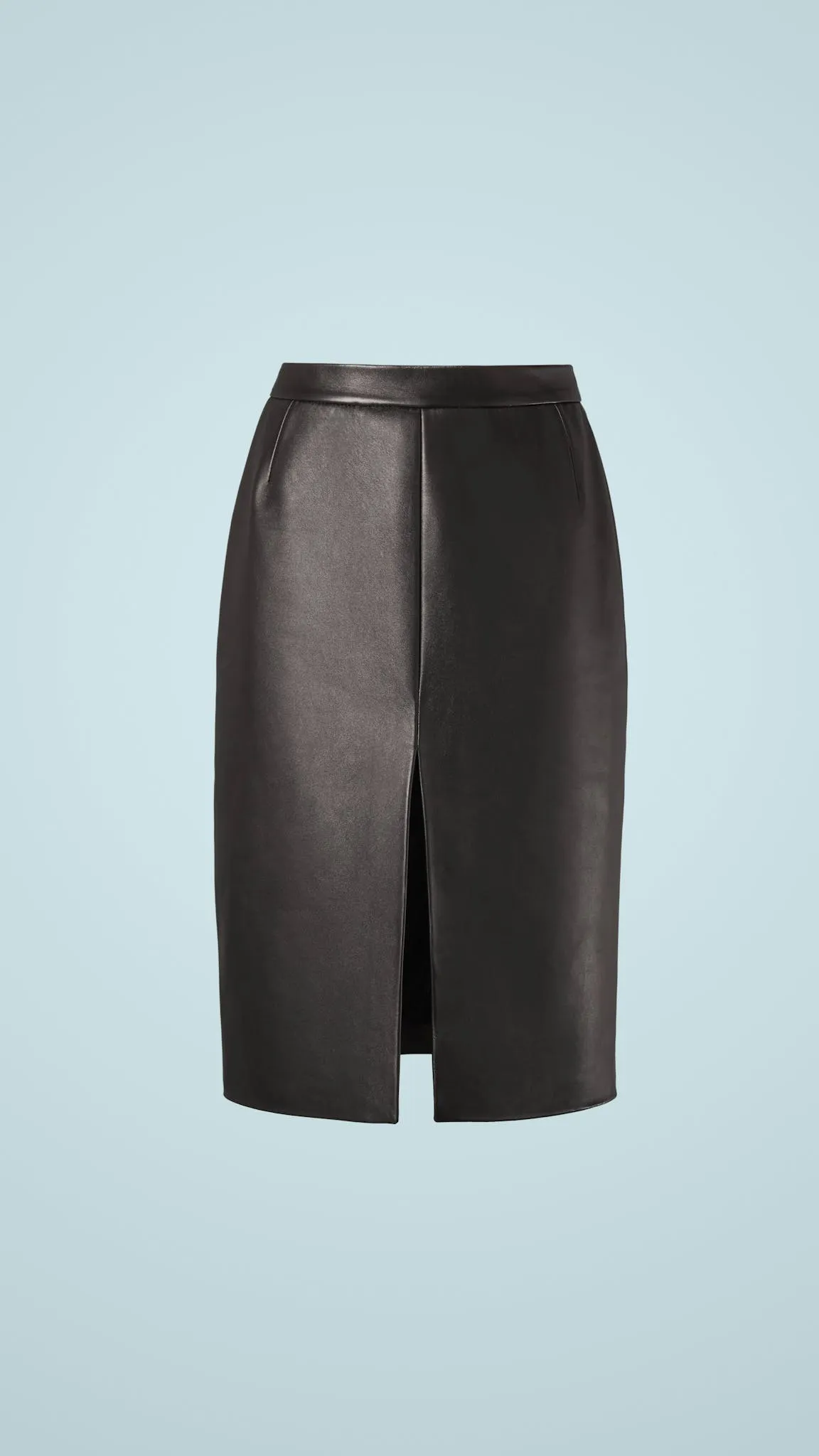 THE MOTION EDIT LEATHER PENCIL SKIRT