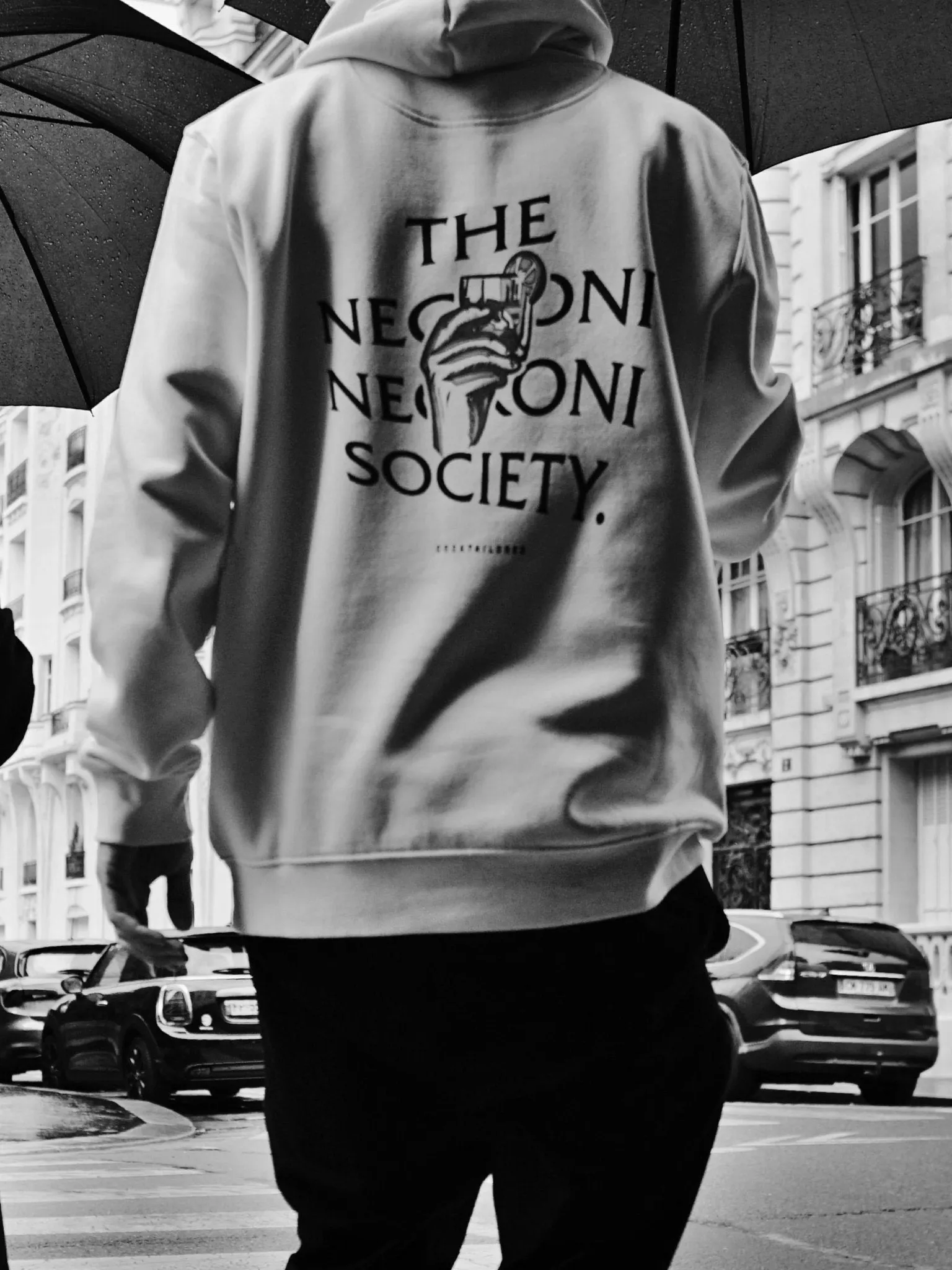 The Negroni Society eco hoodie