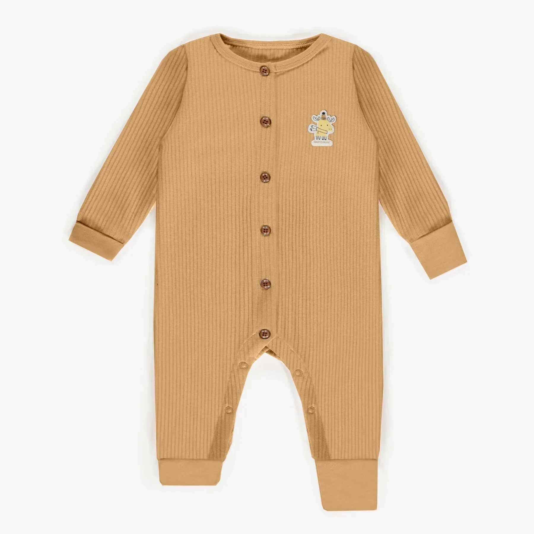 The Reese Romper - Caramel - BABY