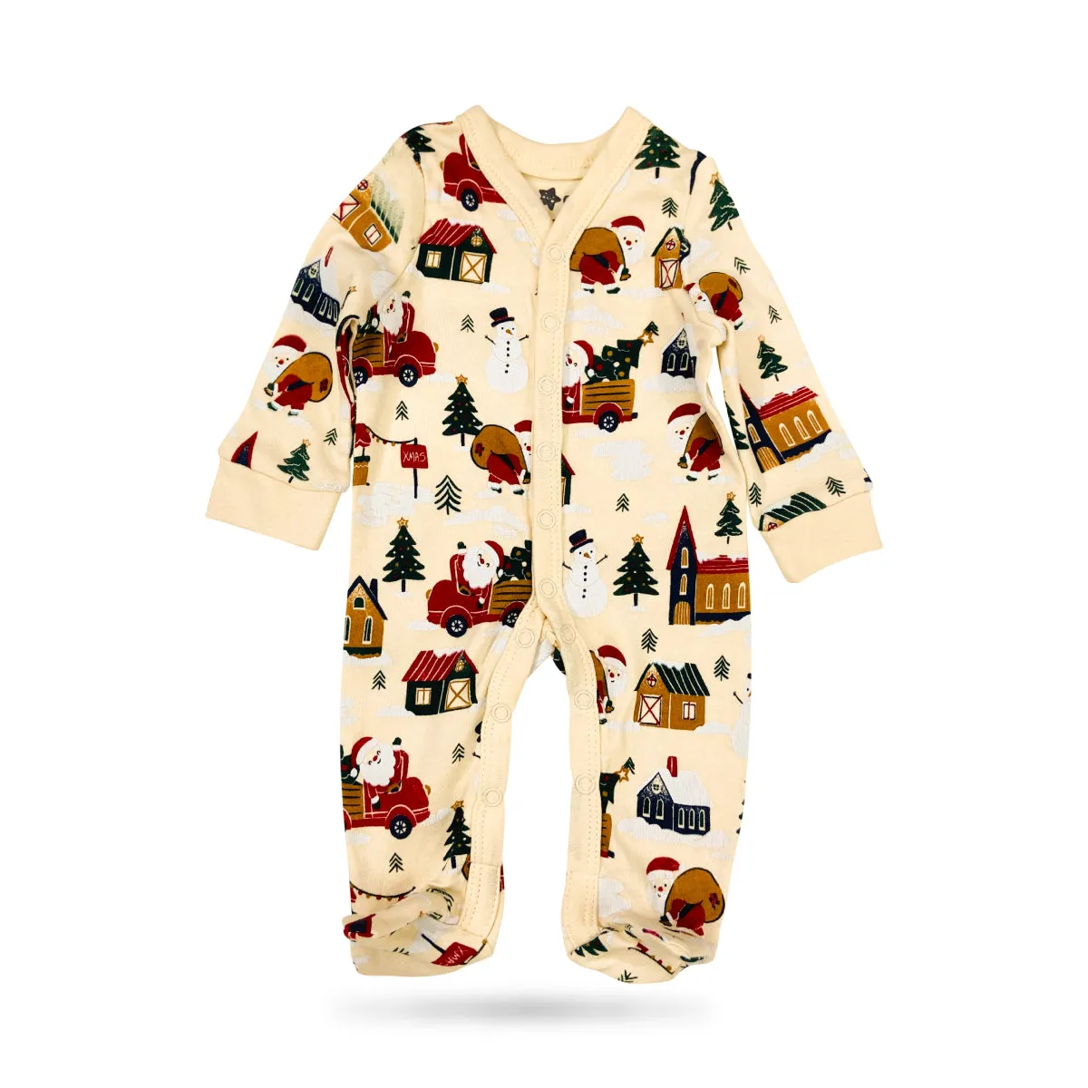 Toddler Baby Unisex Full Sleeve Cotton Full Body Romper