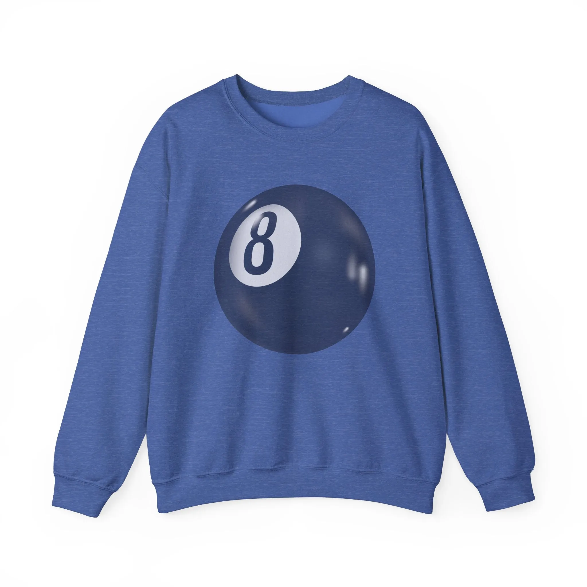 Trending Eight Ball Sweatshirt, Eight Ball Jumper, Billiards Sweatshirt, Eight Ball Pullover, Eight Ball Long Sleeve, Billiards Jumper