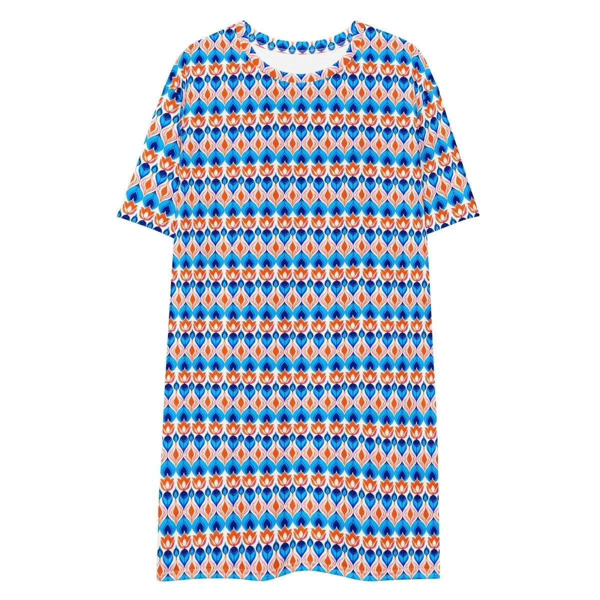 Tulips Symphony T-Shirt Dress