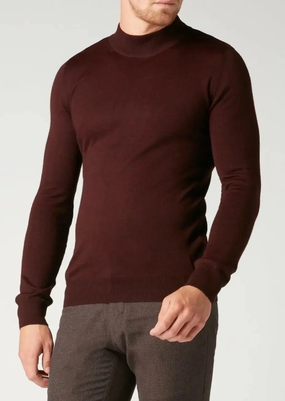 Turtle-Neck - Burgundy