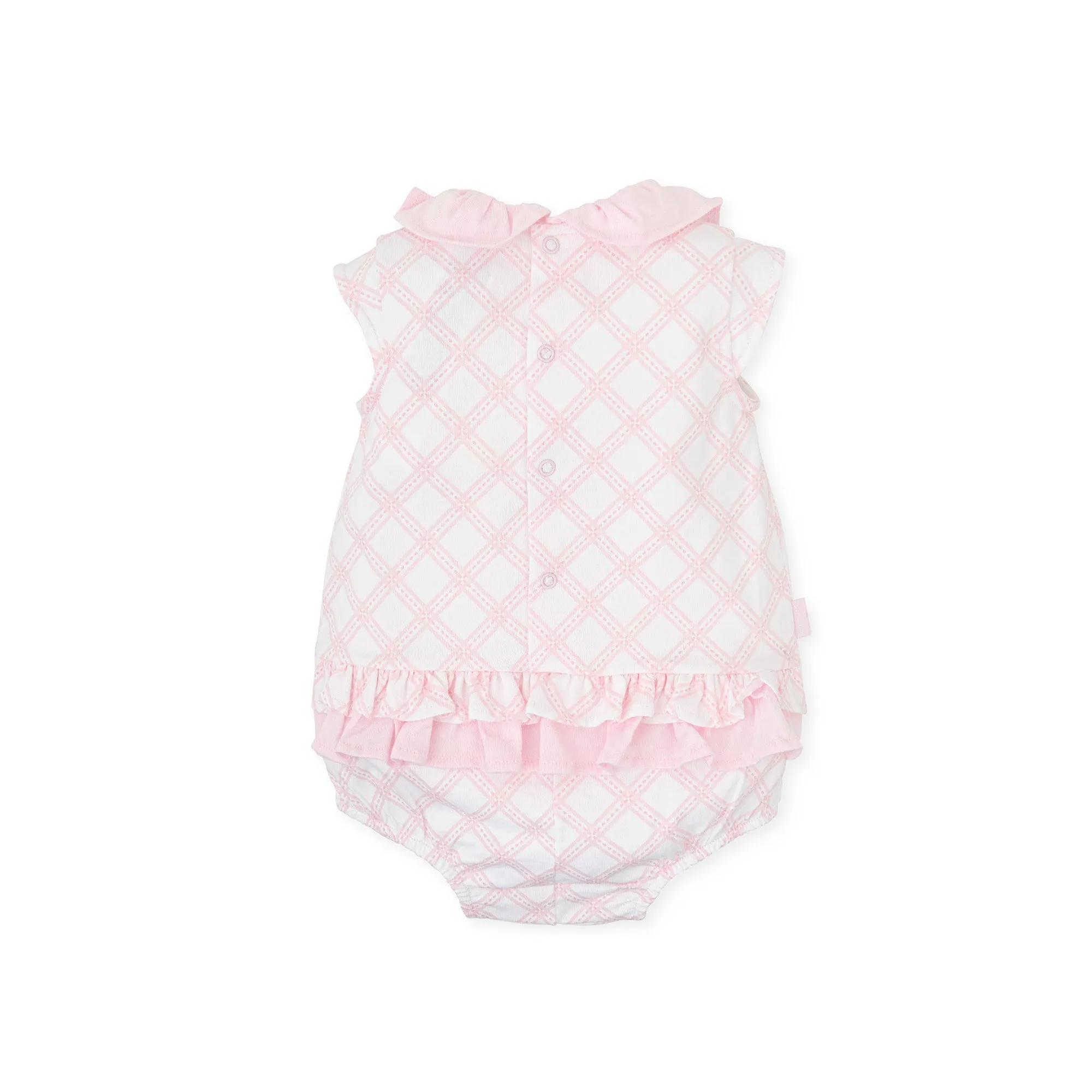 Tutto Piccolo 7385 - Pink Short Romper