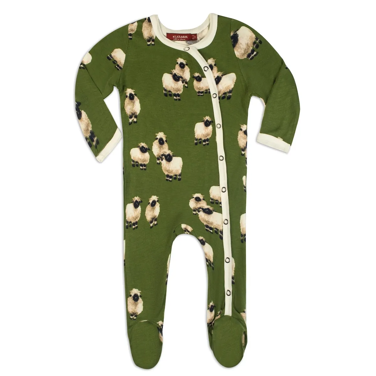 Valais Sheep Footed Snap Romper