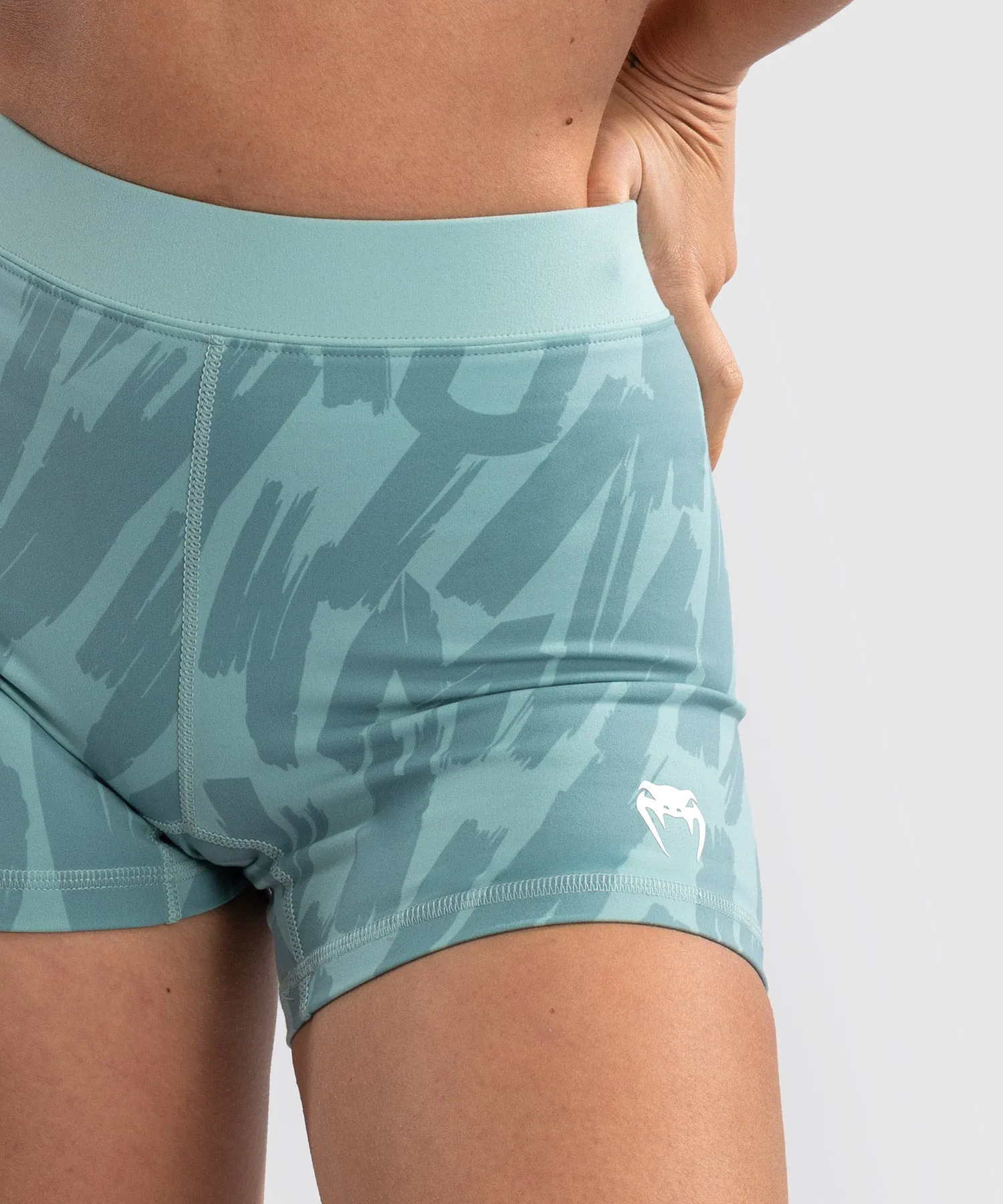 Venum Graffiti Women’s Compression Shorts - Aqua