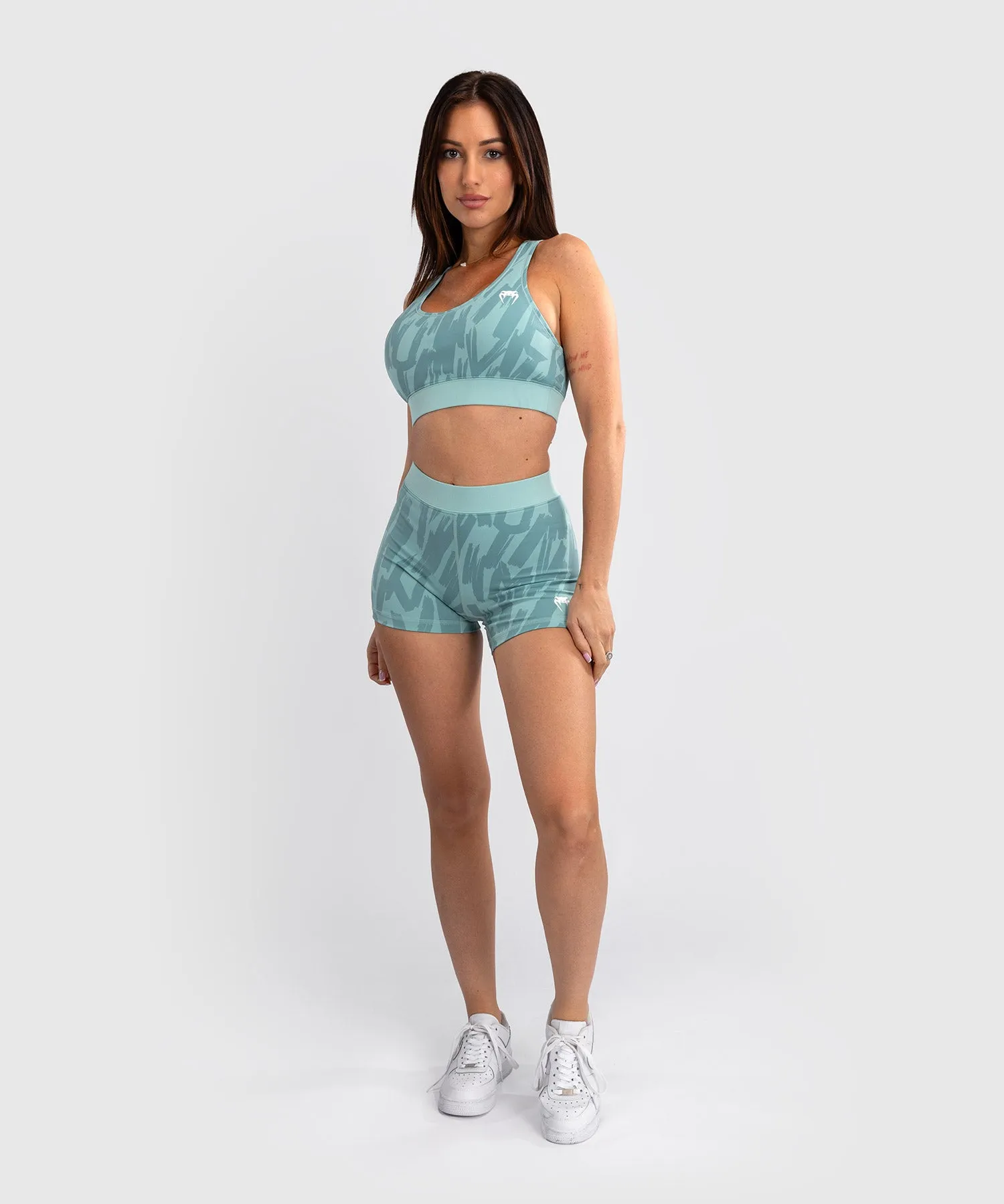 Venum Graffiti Women’s Compression Shorts - Aqua