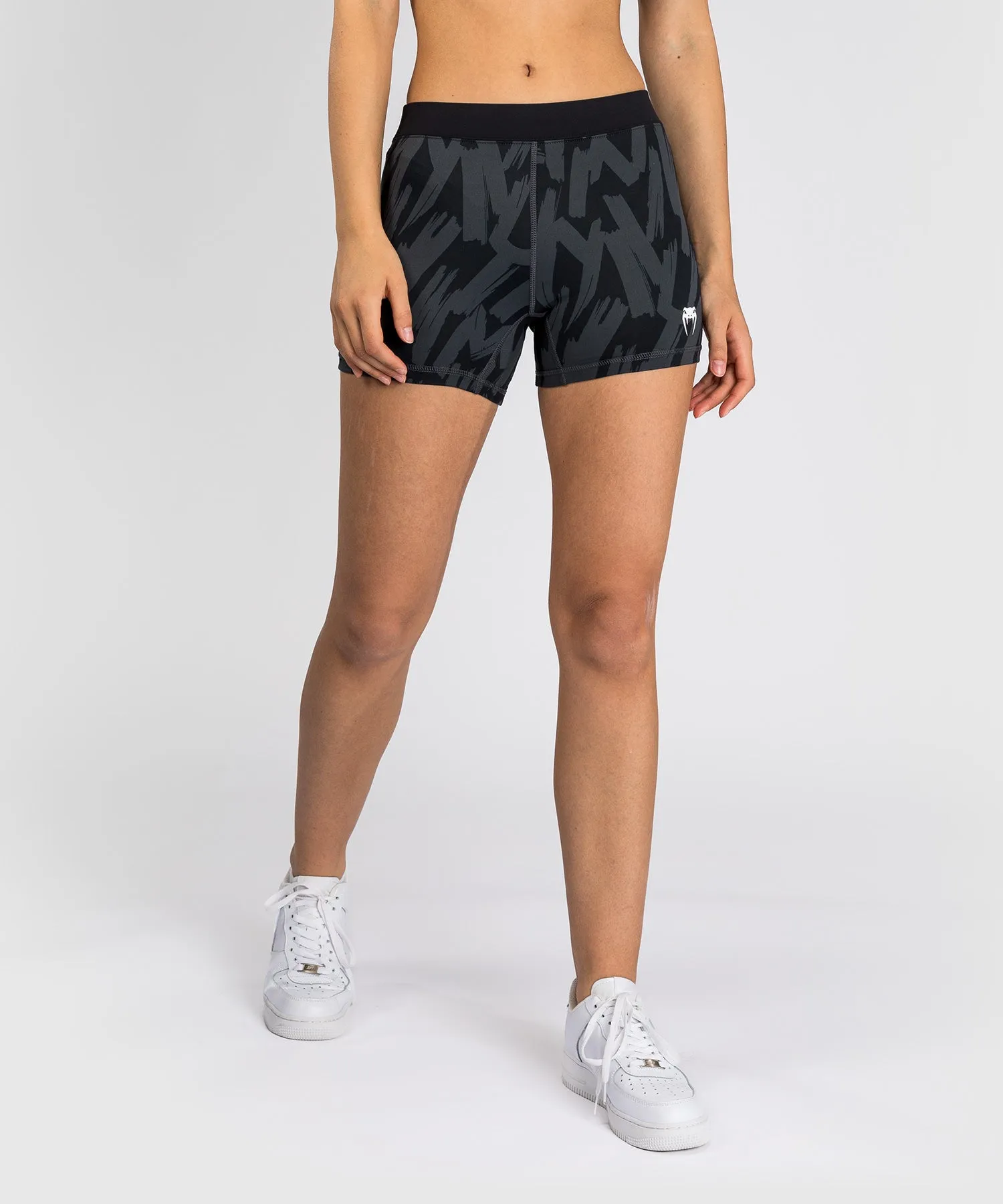 Venum Graffiti Women’s Compression Shorts – Urban Charcoal