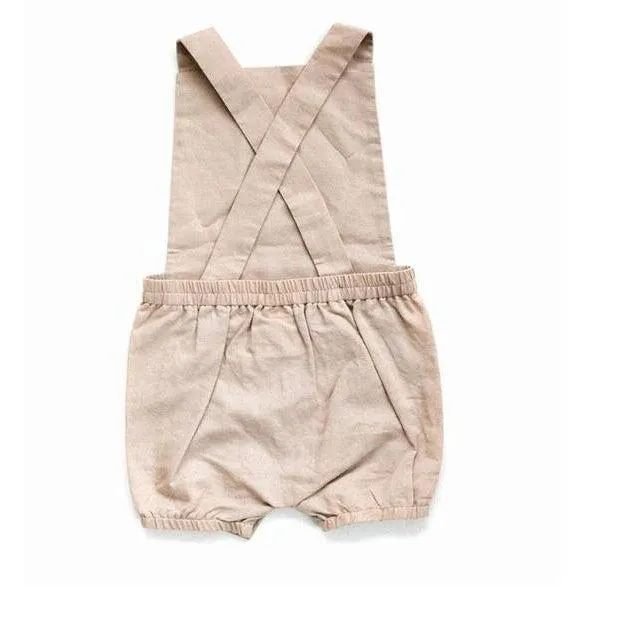 Vintage Linen Romper