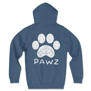 Winter Camping Paw (Adult Hoodie)