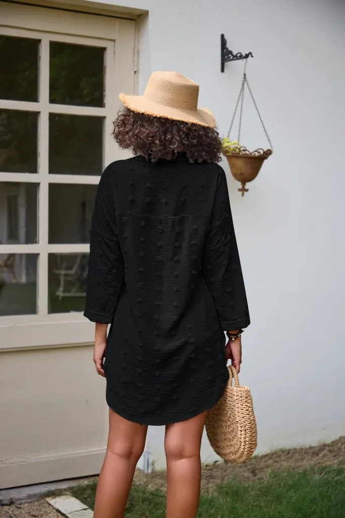 Women's Beach V Neck Cover Up Dress