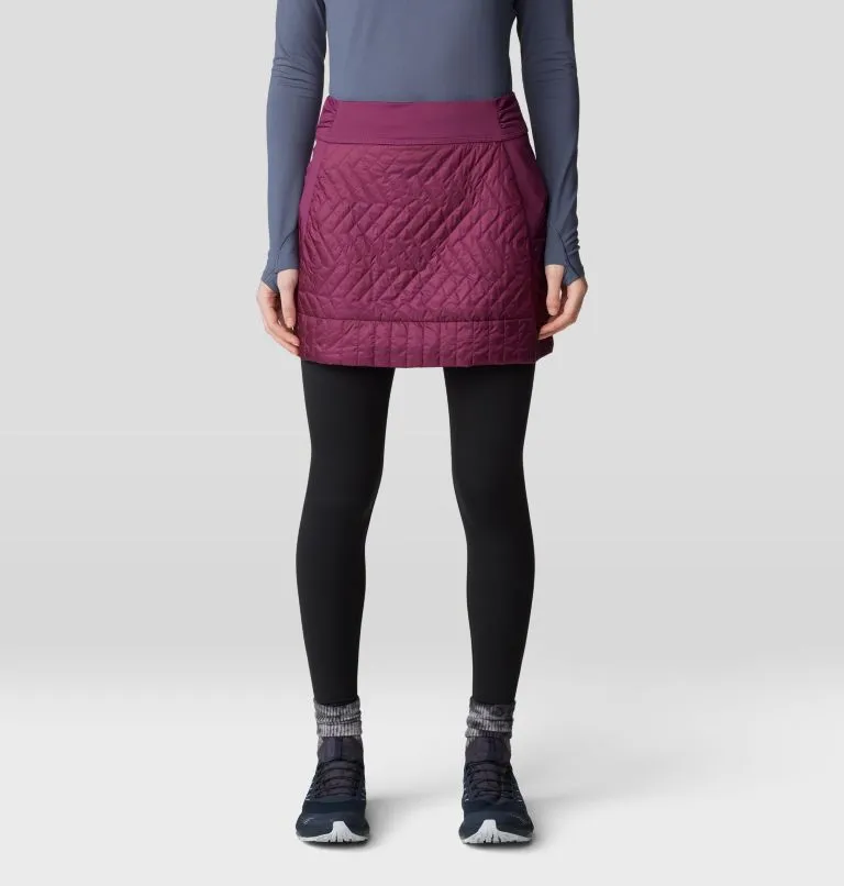 Women's Treffkin Insulated Mini Skirt - Sugar Plum