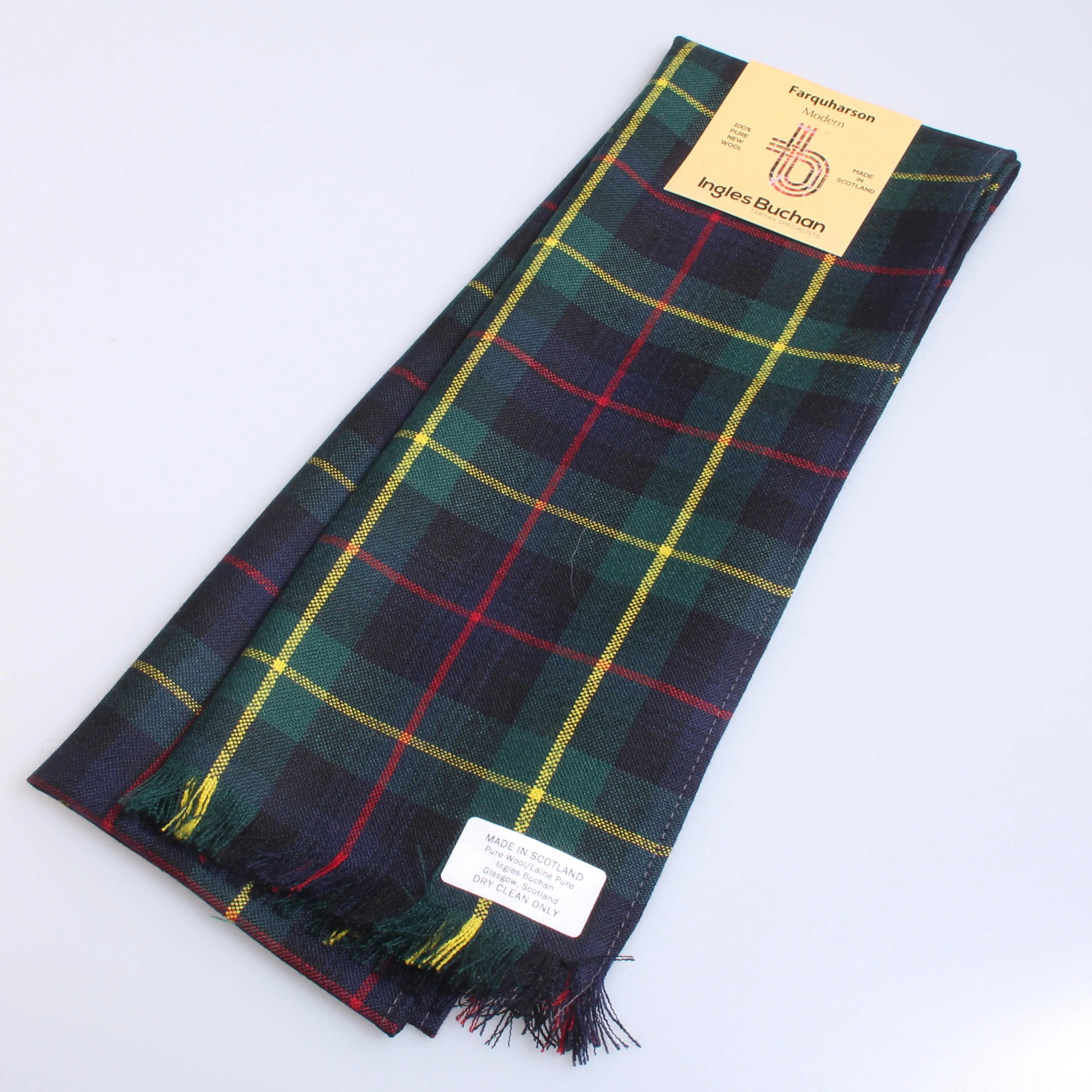 Wool Scarf in Farquharson Modern Tartan