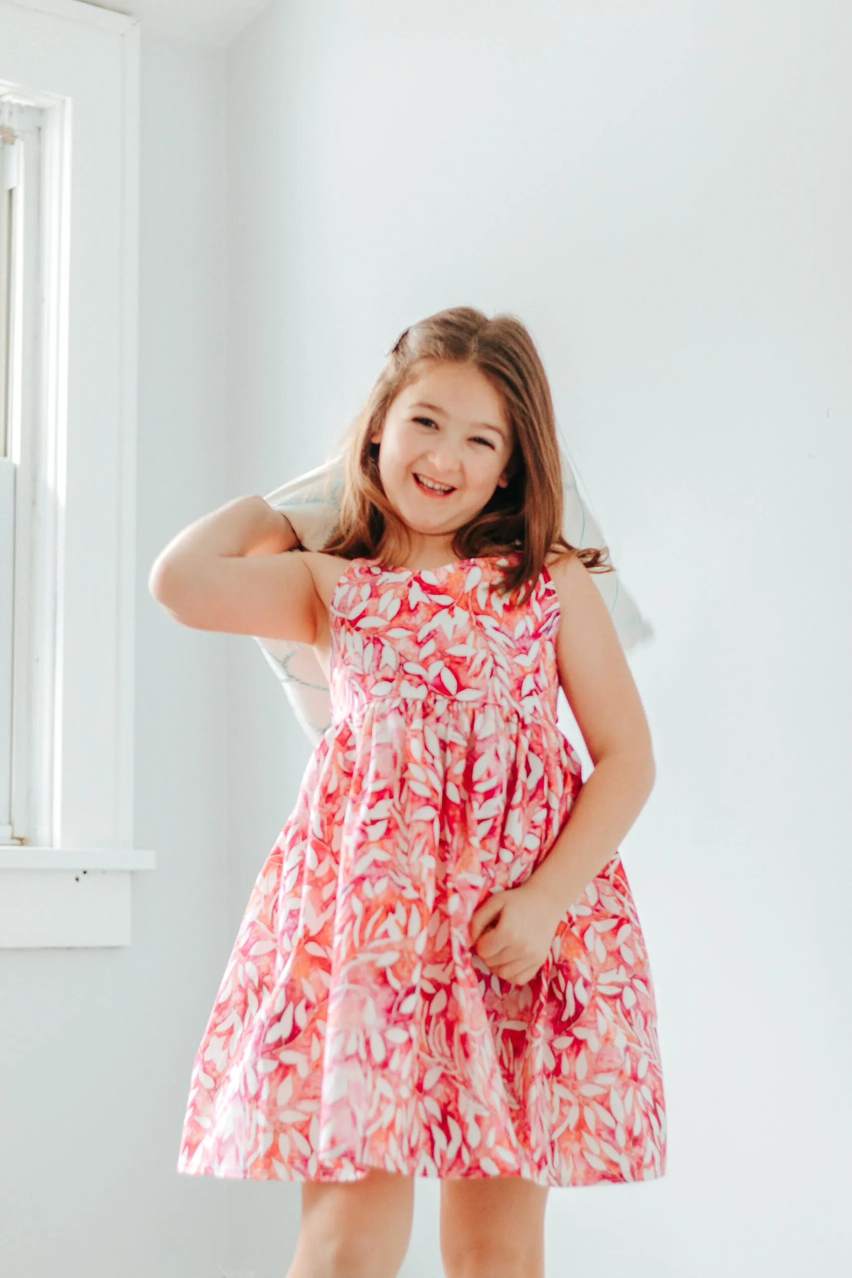 Youth Clementine Dress, Top & Romper Digital Sewing Pattern Sizes NB-12Y