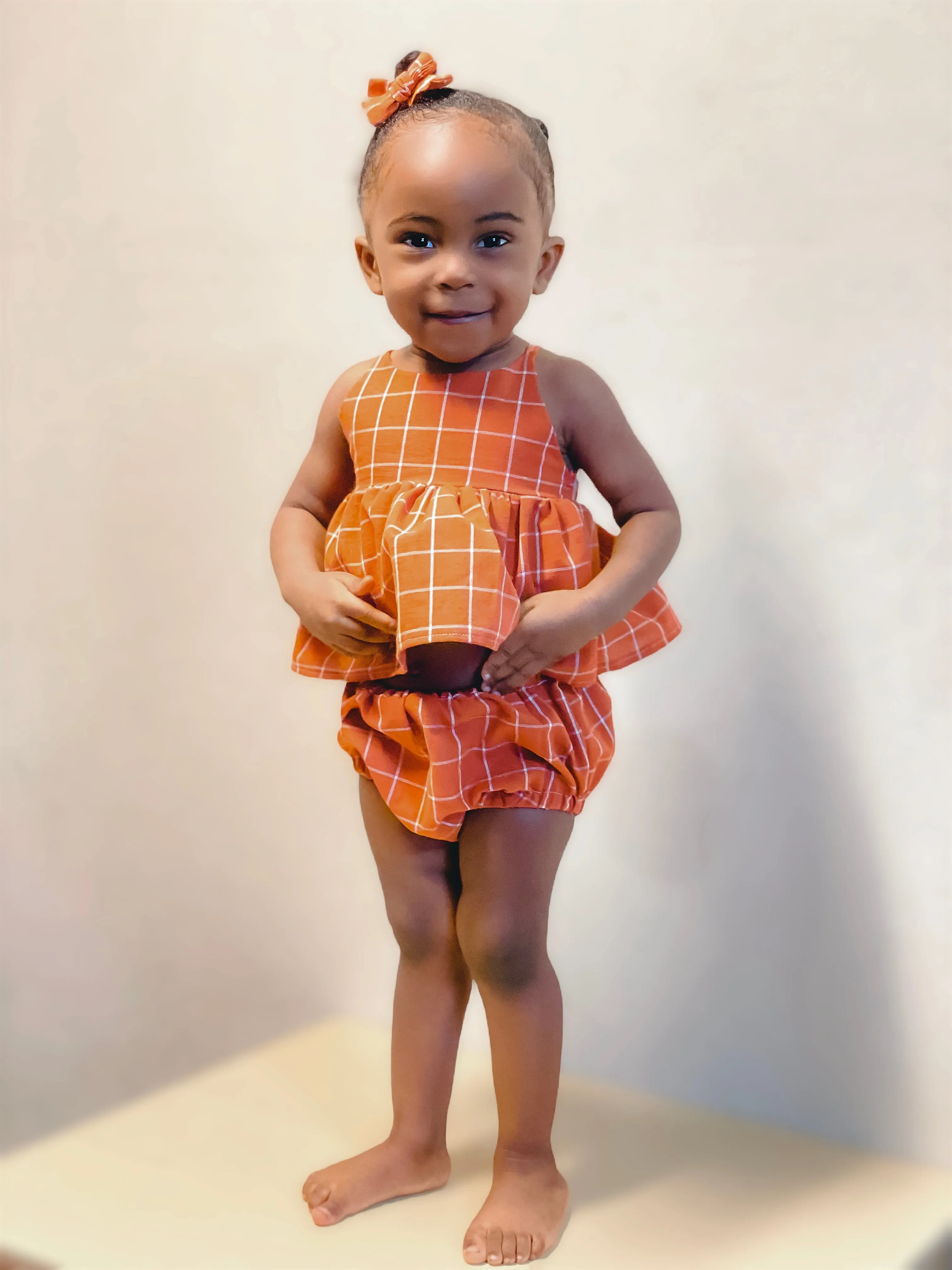 Youth Clementine Dress, Top & Romper Digital Sewing Pattern Sizes NB-12Y