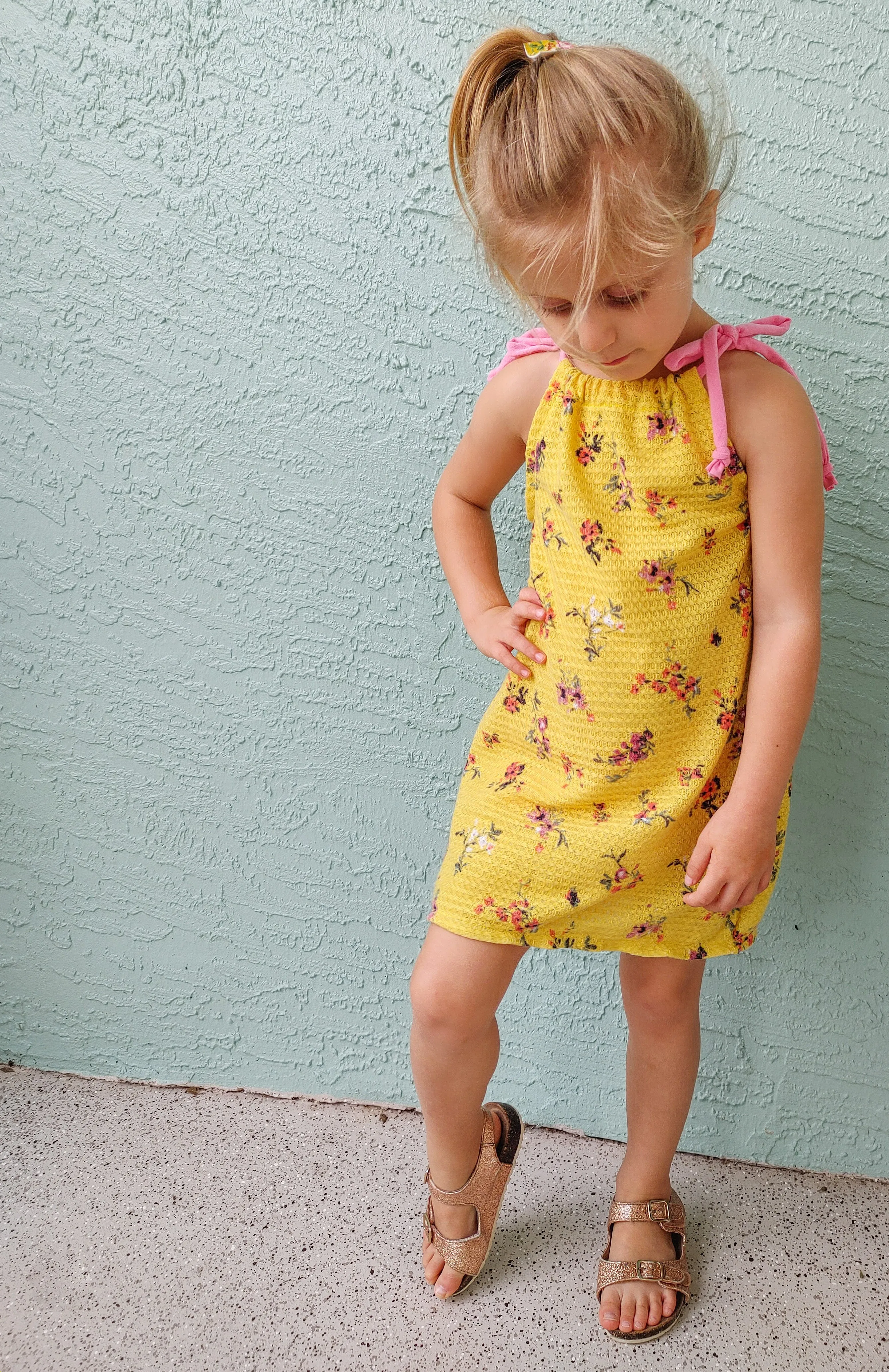 Youth Wren Romper and Dress Digital Sewing Pattern Sizes NB-12Y